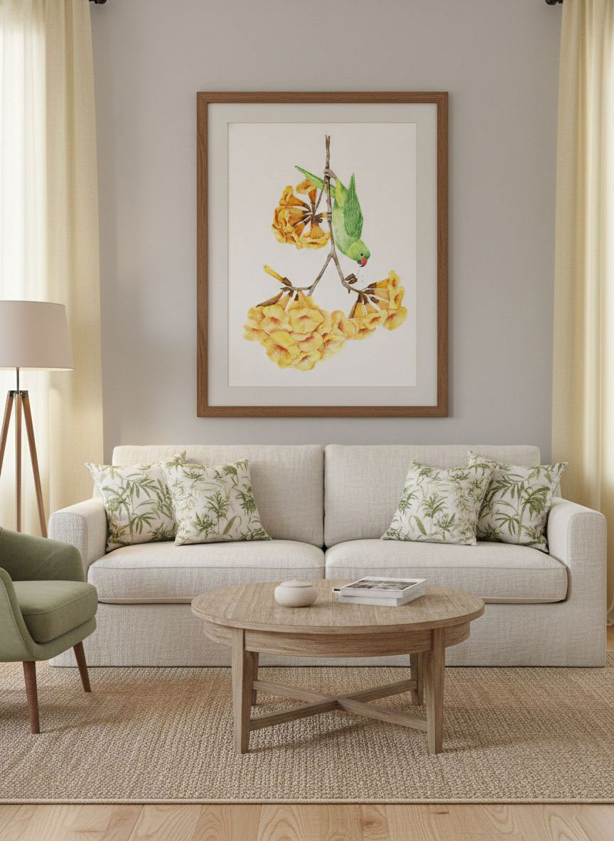 Impressão Fine Art - Periquito Rico - Imagem 2